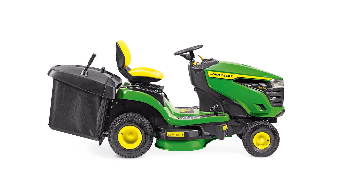 X147R Rasentraktor mit Fangkorb